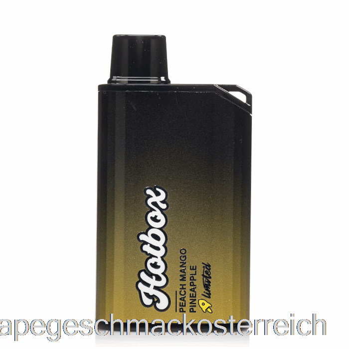Puff Brands Hotbox 7500 Einweg-Peach-Mango-Ananas-Vape-Geschmack
